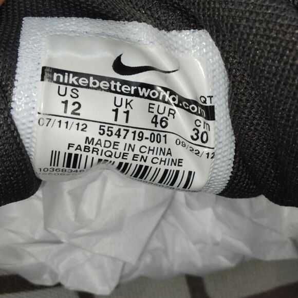 Nike Air Max 90 Mens Pre-owned Three-Tone Gray Running Sneakers - sz. 12 WOW!!!! - Picture 6 of 6